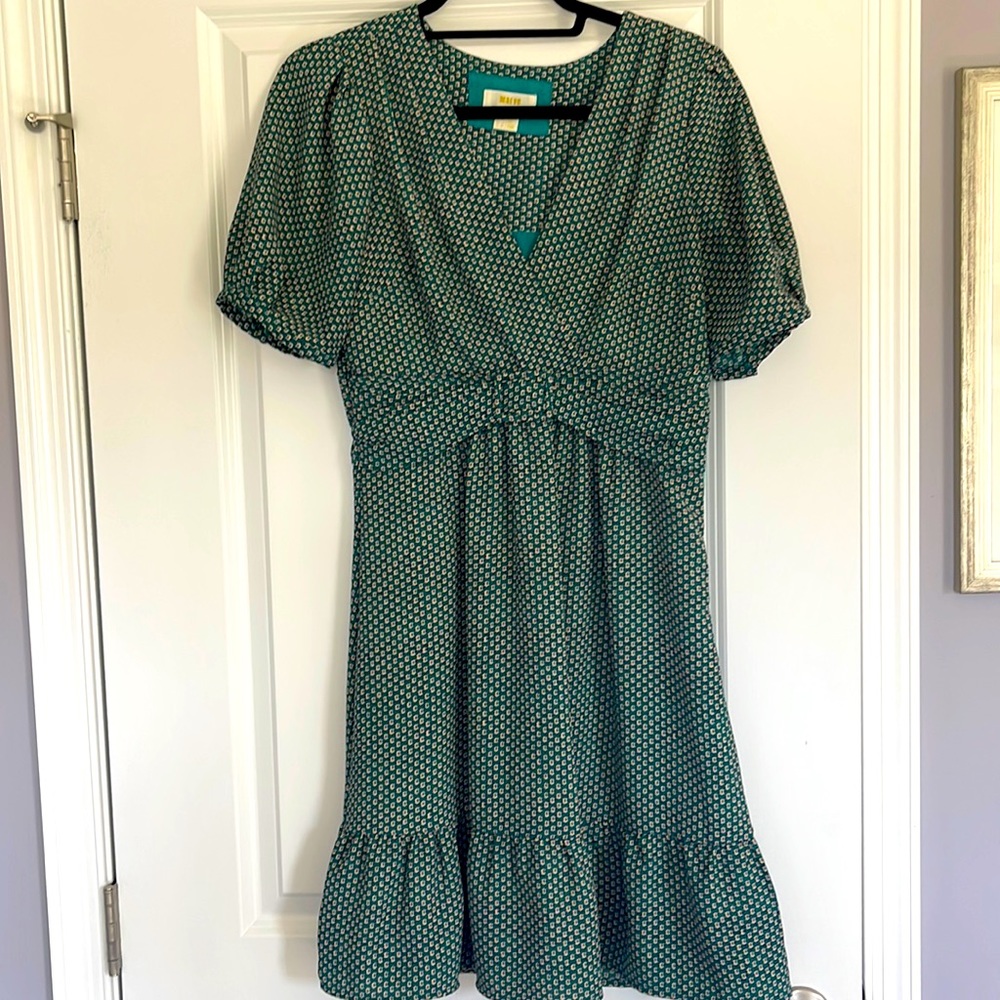 Maeve Anthropologie midi dress